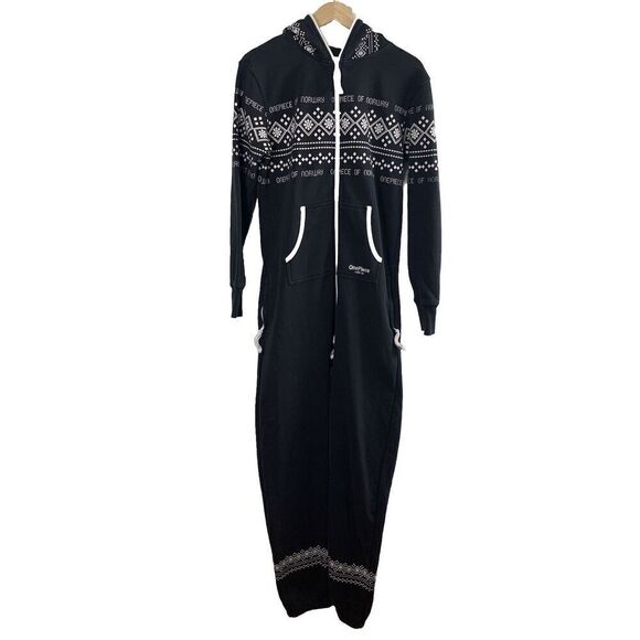 ONEPIECE  The Hooded Jumpsuit Bodysuit Womens Mens Unisex Size Small - Picture 1 of 10
